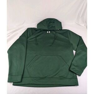 Under Armour Men's Pullover‎ Hoodie XL – Green Regular Fit Sweatshirt